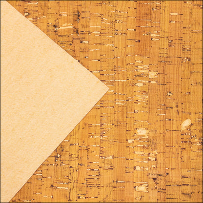 Yellow Portuguese Cork Fabric Rustic Cof-183 Cork Fabric