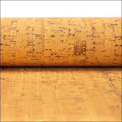 Yellow Portuguese Cork Fabric Rustic Cof-183 Cork Fabric
