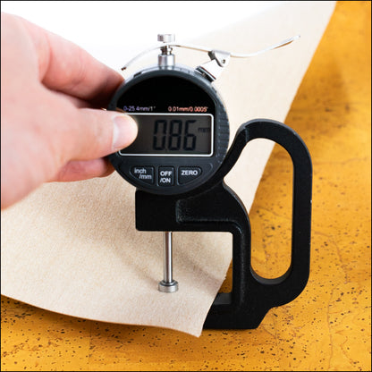 Yellow Solid Cork Fabric With Beige Backing 0.86Mm Thickness Cof - 528 - A Cork Fabric