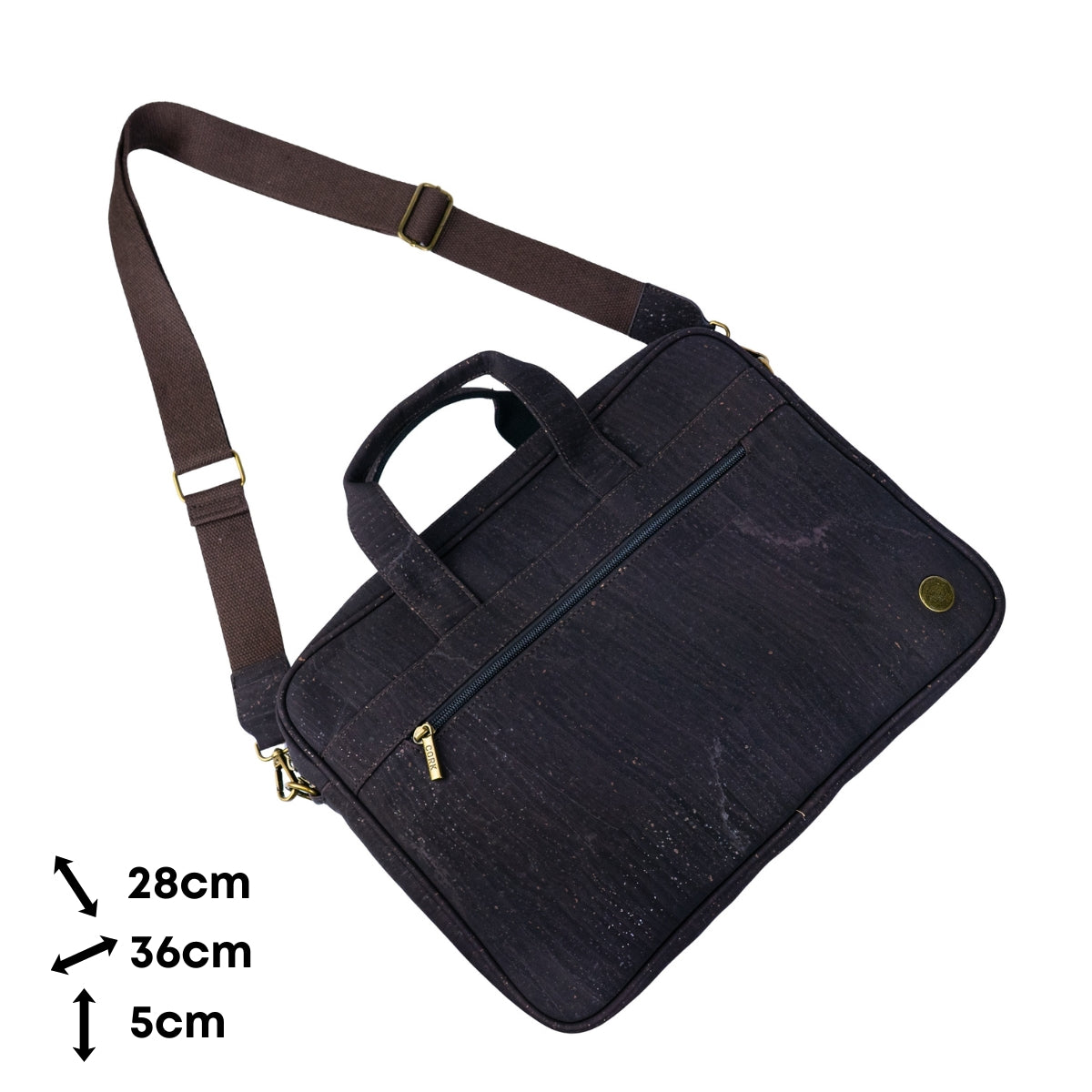 Cork Laptop Briefcase with Shoulder Strap BAG-2392