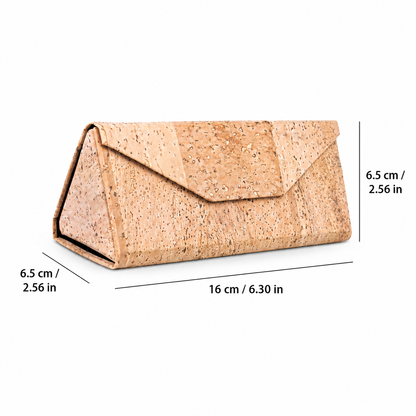 Cork Glasses Case L-500-G