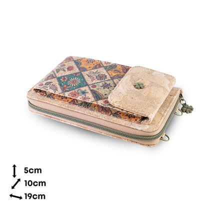 Cork Phone Bag & Wallet — Vegan & Eco-Friendly | 6 Prints