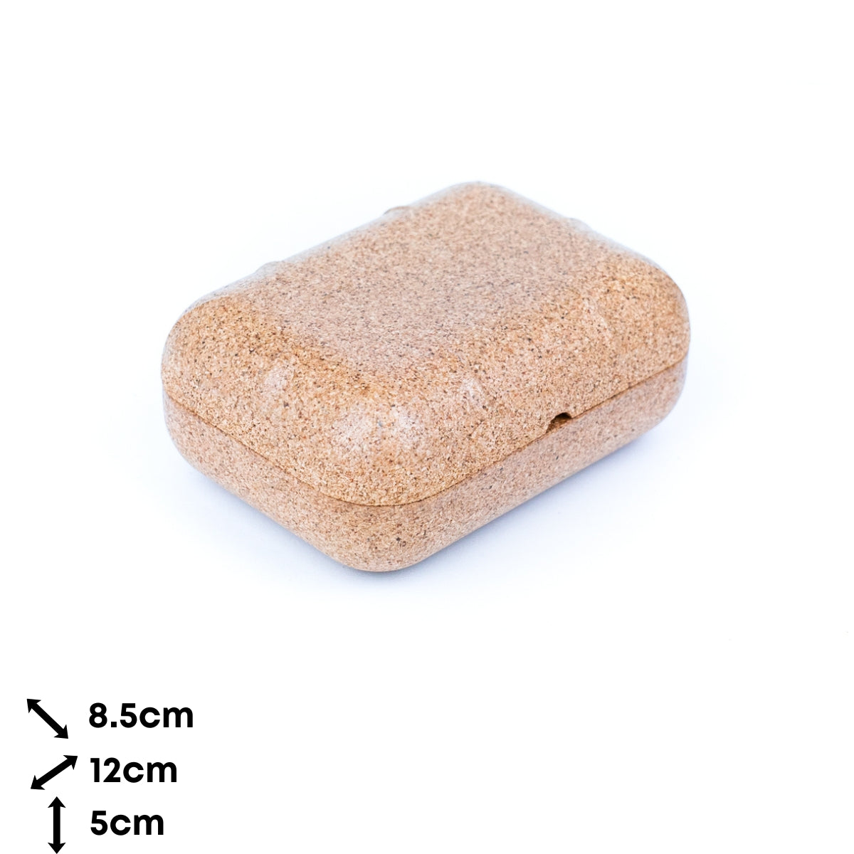MARSIGLIA Handcrafted Vegetable Soap with  Cork Dish (146g) L-1050-B
