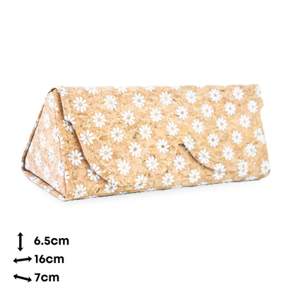 Foldable Cork Glasses Cases – Assorted Prints L-1235-MIX-20（20 units)