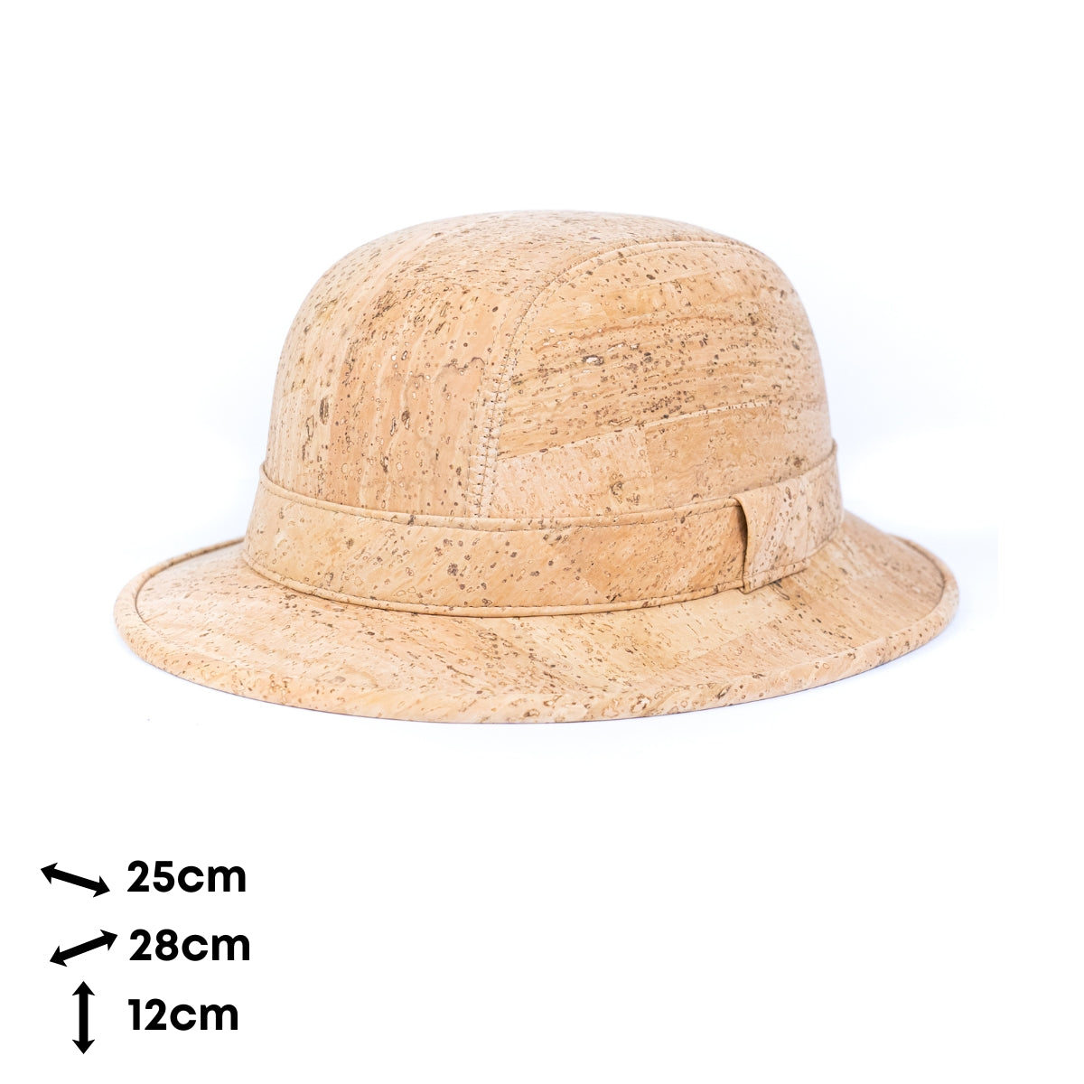 Elegant Natural Cork Hat for Women L-1107