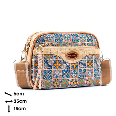 Printed Cork Women's Shoulder Bag BAGD-582