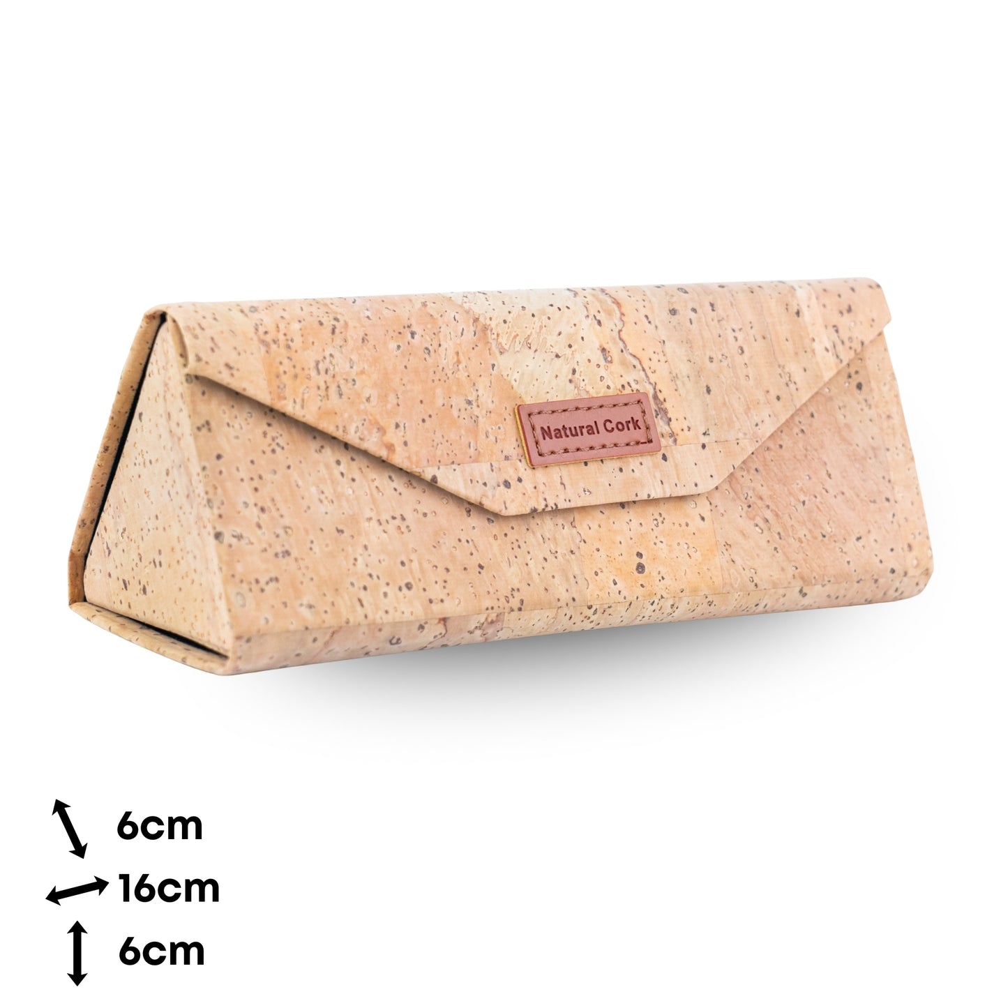 Foldable Natural Cork Glasses Cases L-1196-20 (20 Units)