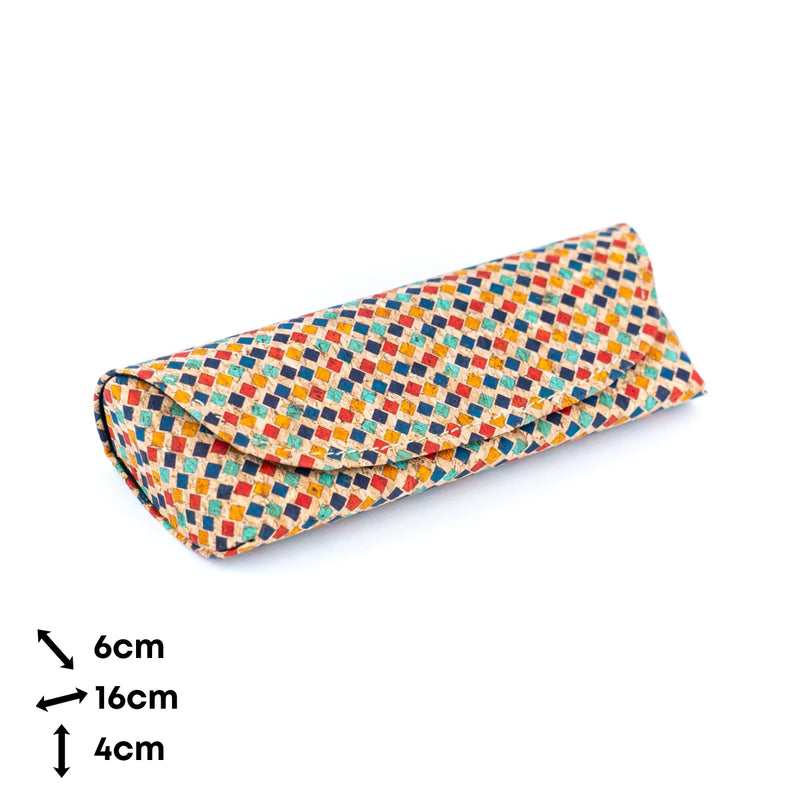 Cork Eyeglass Cases – Eco-Friendly and Stylish Protection L-110-12（12units）