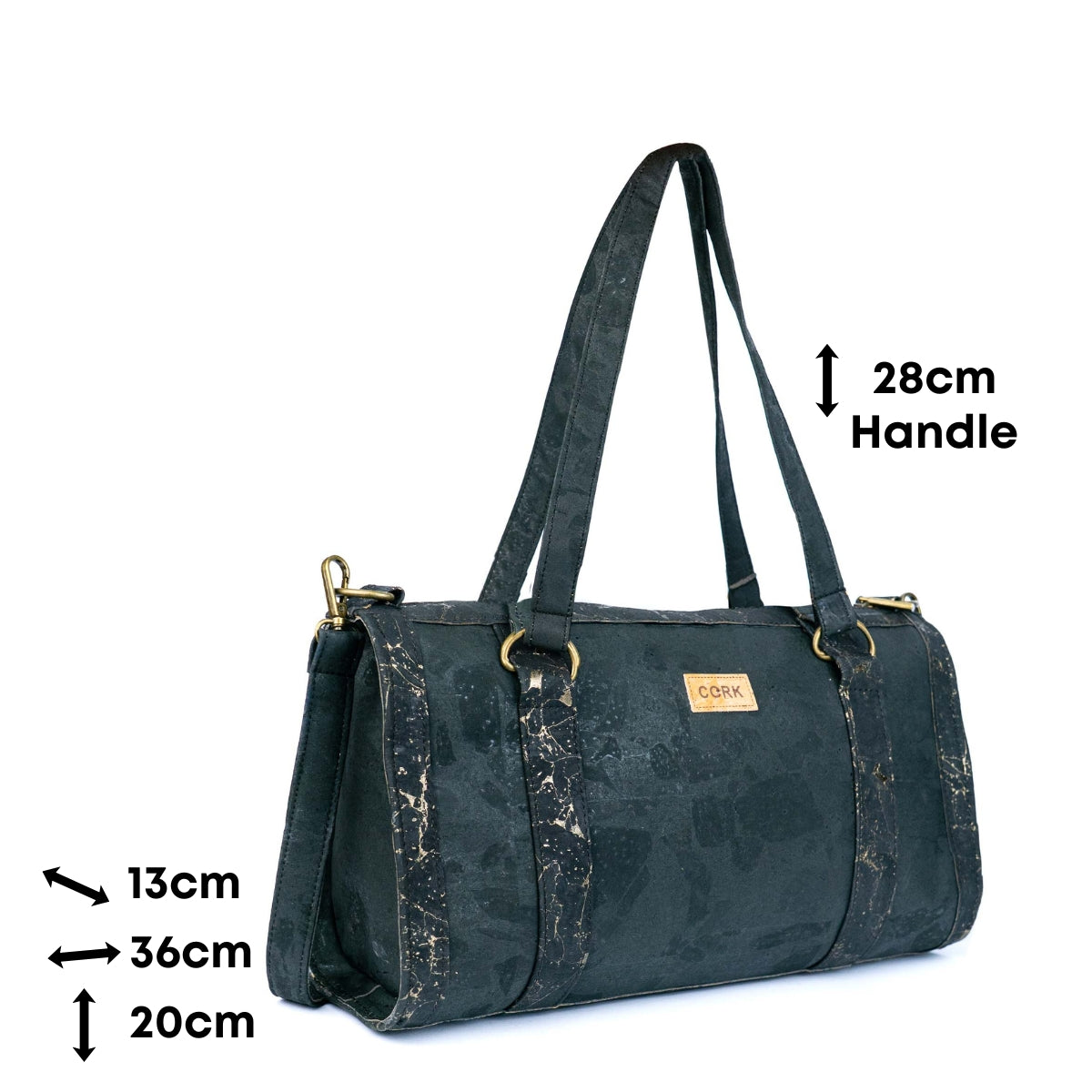 Cork Barrel Shoulder Handbag BAGP-304