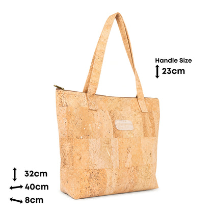 Cork Tote Bag with Matching Coin Purse – BAGP-404