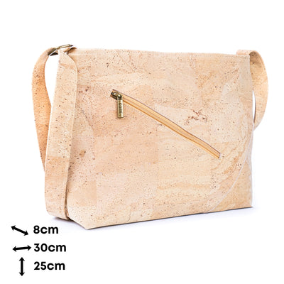 Premium Natural Cork Crossbody Bag – Thickened & Minimalist Design BAGP-292