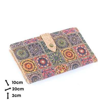 Cork Women's Wallets BAGD-233A-MIX-6（6units）