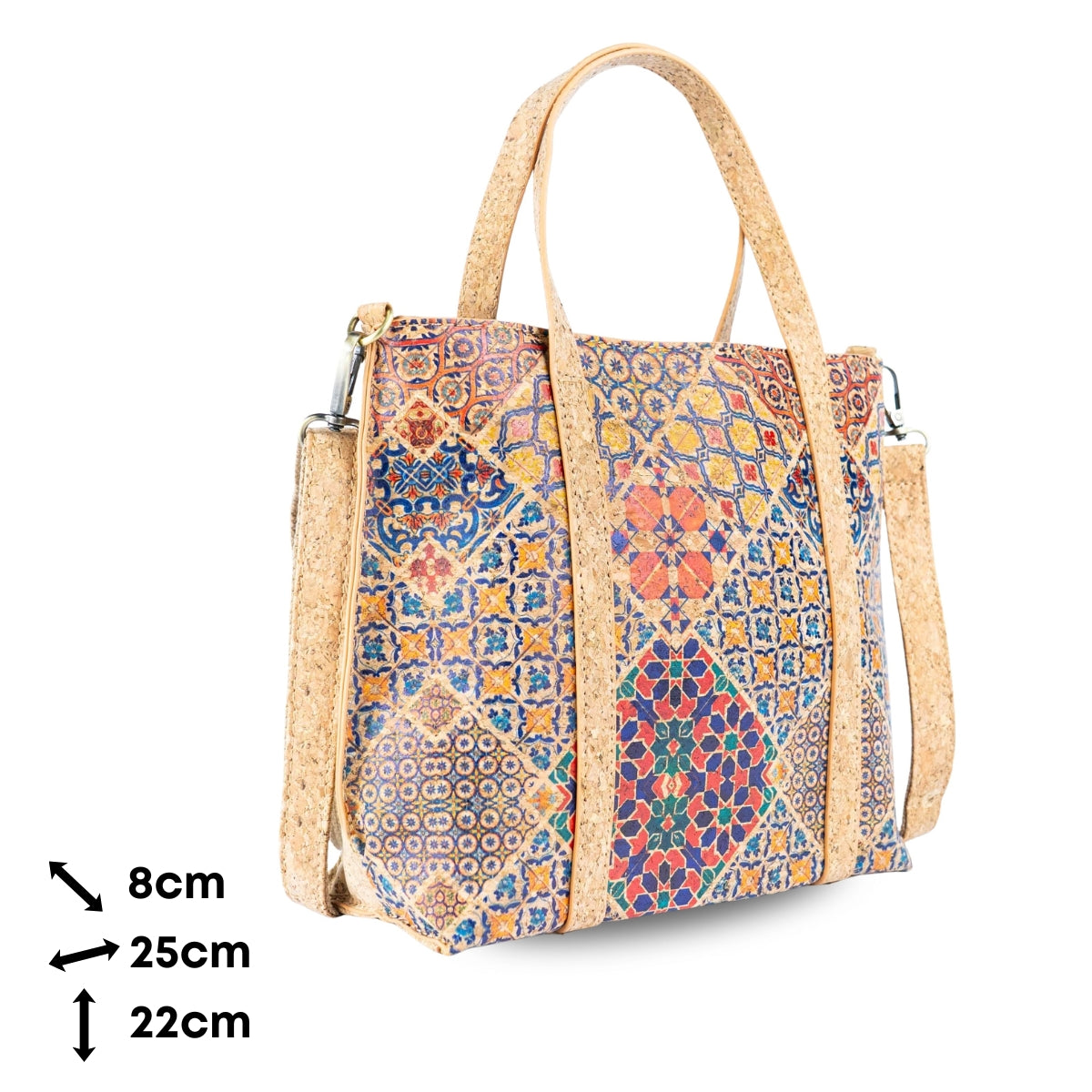 Cork Shoulder Tote Bag for Women BAGD-614