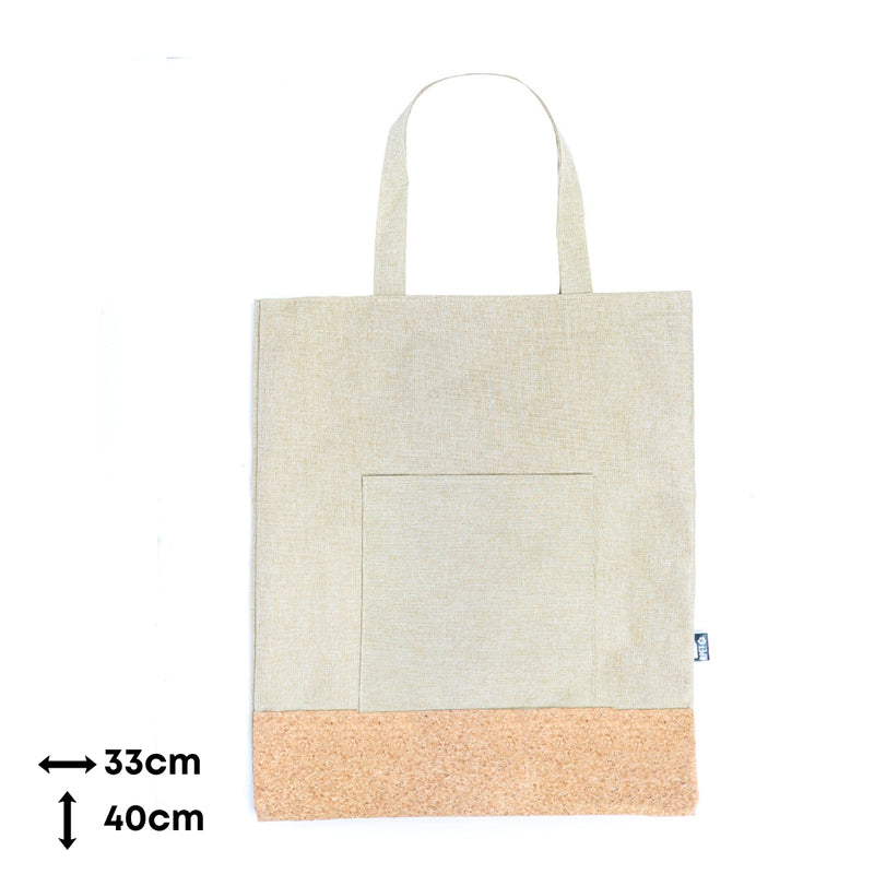 Flash Sale Tote Bag - Cotton and Cork Combination BAGD-268