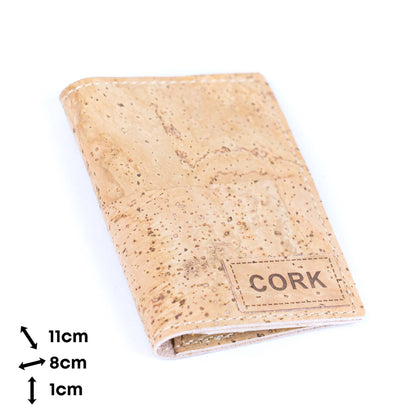 Slim Cork Card Holder Wallet BAGP-229A（5units）
