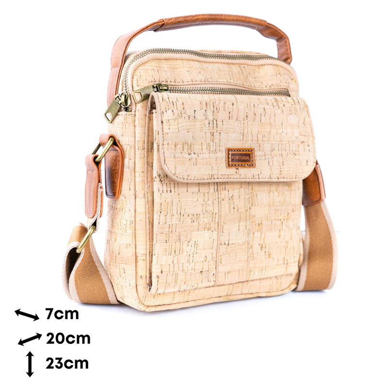 Natural Cork Messenger Bag BAGD-594