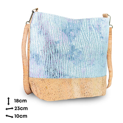 Women’s Cork Crossbody Bag with Adjustable Strap BAGP-403