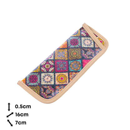 12pcs | Cork Glasses Case Clear PVC Front L-1186