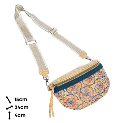 Cork Fanny Pack – Mandala Pattern BAGD-609