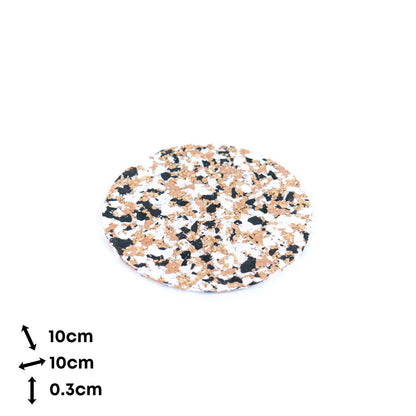 Cork and EVA Round Drink Coasters –L-1100(10units)