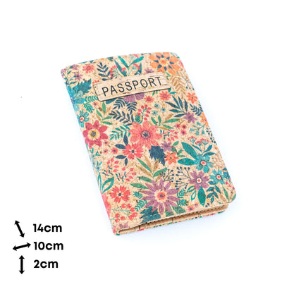 Printed Cork Passport Holder (8units)BAGD-570-MIX-8