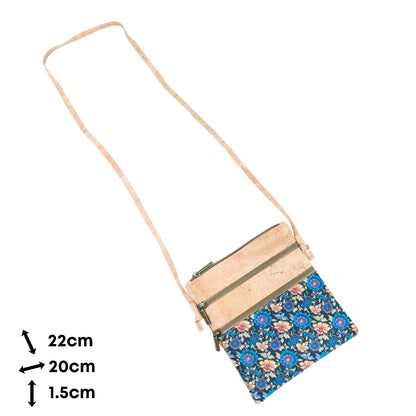 Cork Botanica Slim Crossbody Bag — BAG-2409