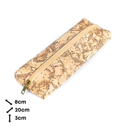 Cork Pencil Case – Pack of 5 | Lightweight, Durable & Stylish BAGP-339