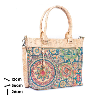 Flash Sale Printed Cork Crossbody and Handbag for Women BAGD-556