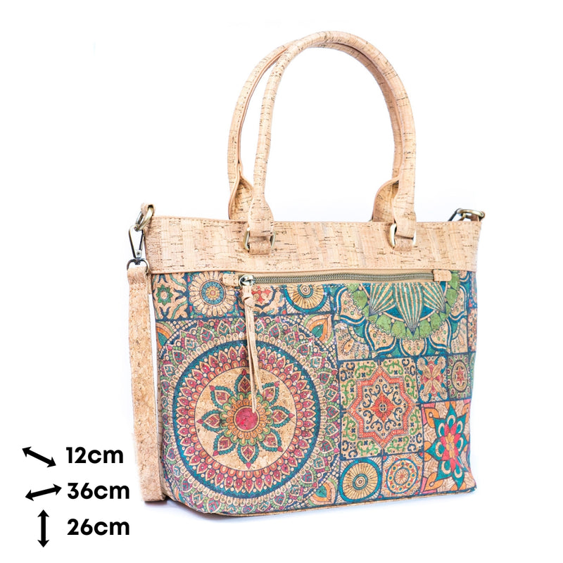 Flash Sale Printed Cork Crossbody and Handbag for Women BAGD-556