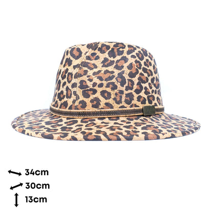 Cork Fedora Hat L-1142