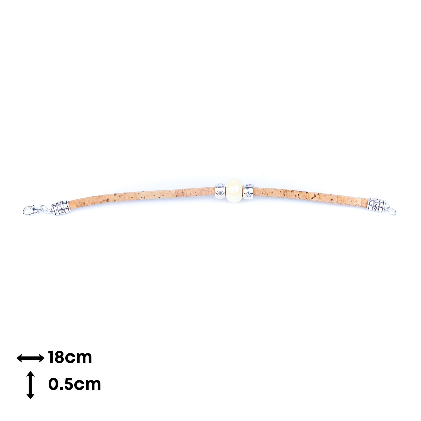 10 units Natural With Colored ceramic beads handmade Women Bracelet BR-009-MIX-10