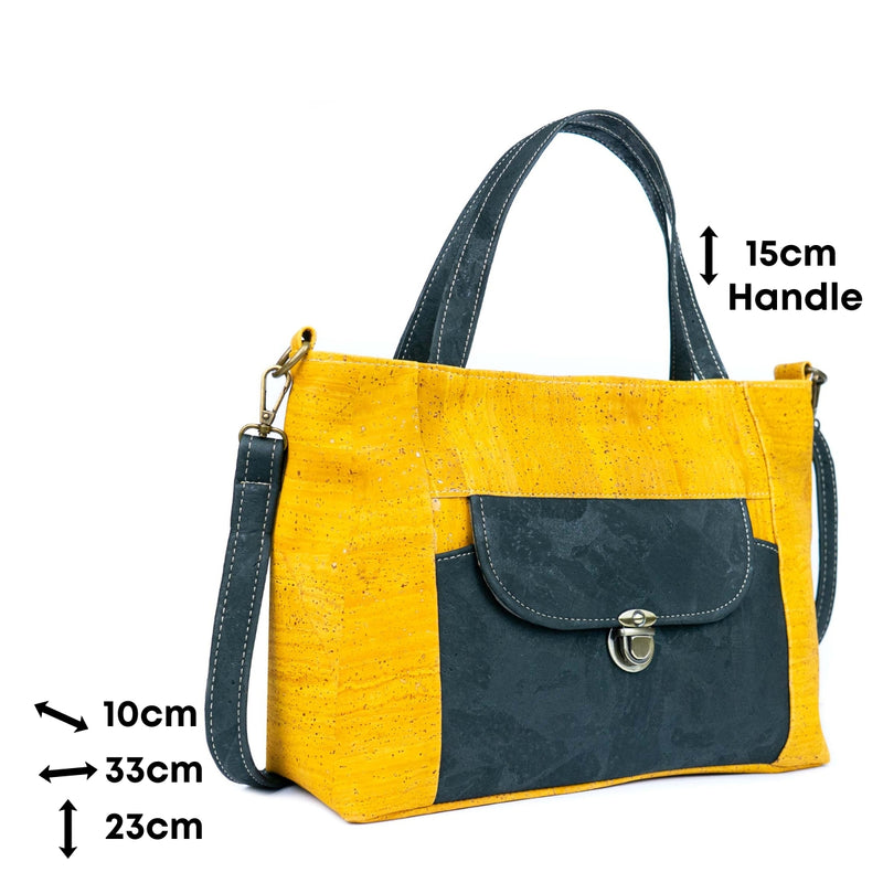 Stylish Natural Cork Handbag for Women BAGP-312