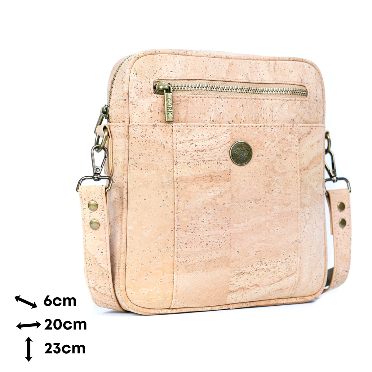 Men's Large Capacity Cork Crossbody Bag BDCS-BAG-2313