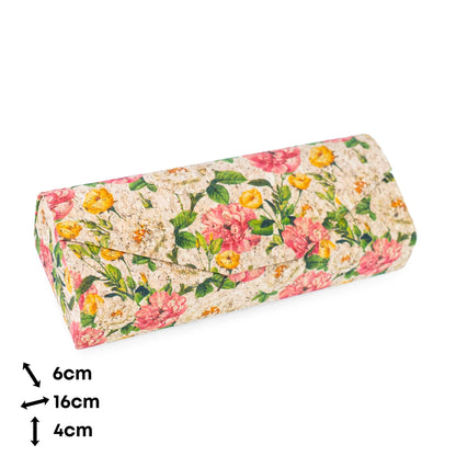 Printed Cork Glasses Cases – Magnetic Closure, Pack of 10 | L-1231-MIX-10