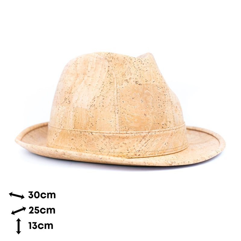Cork Fedora Hat L-1146