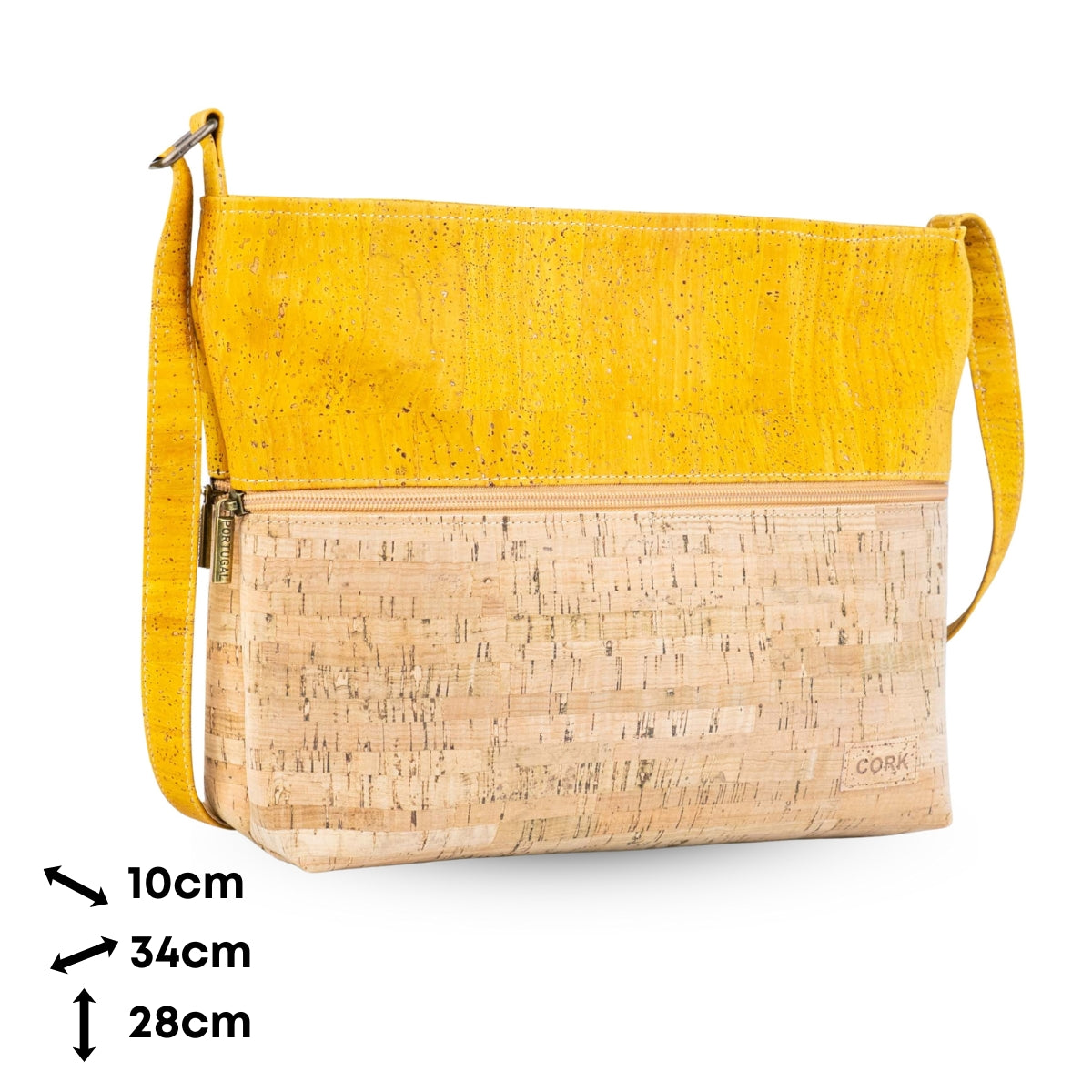 Natural Cork Handbag | Vegan Shoulder Bag BAGP-314
