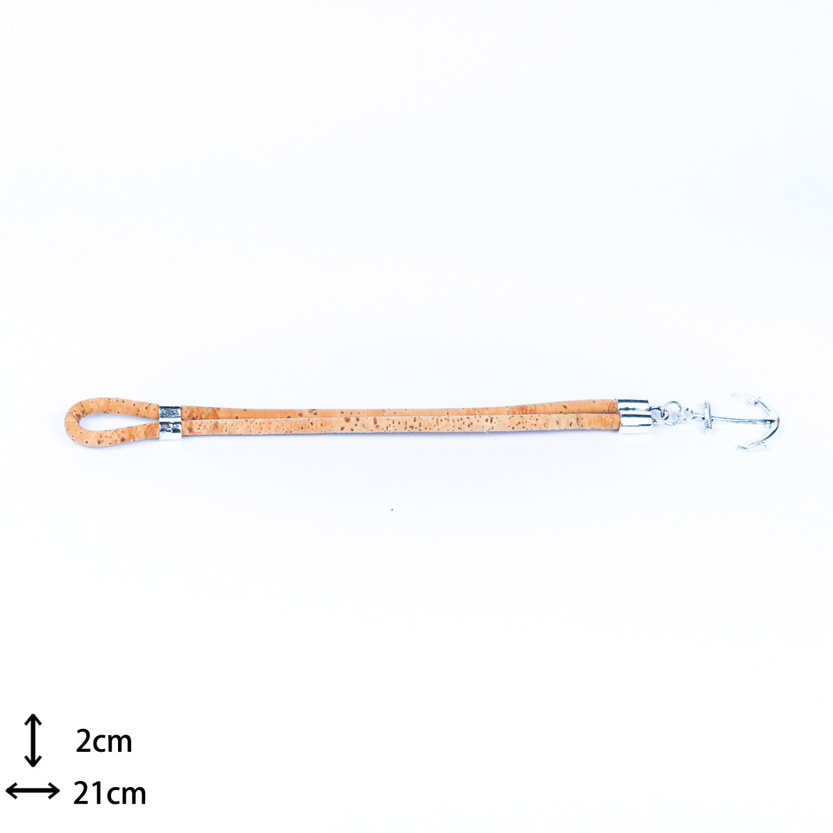 5MM round Colored cork thread Handmade Bracelet BR-301-MIX-5