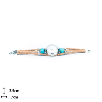 handmade cork watch DIY-012