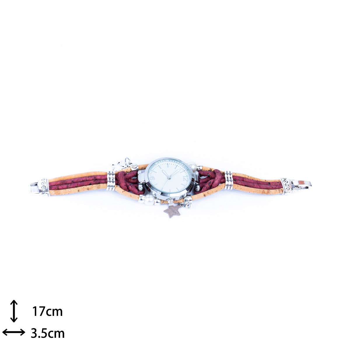 handmade cork watch WA-448