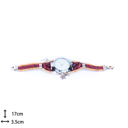 handmade cork watch WA-448