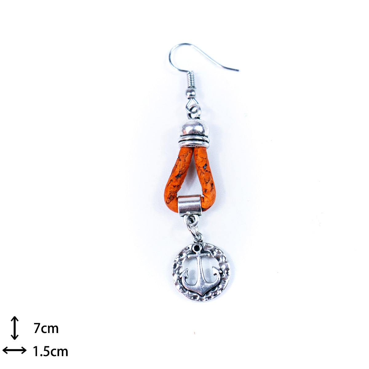 Natural Handmade Cork small spear Earrings for Women-ER-160-MIX-5