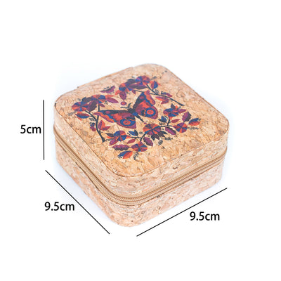 Cork Jewelry Storage Box 10Pcs