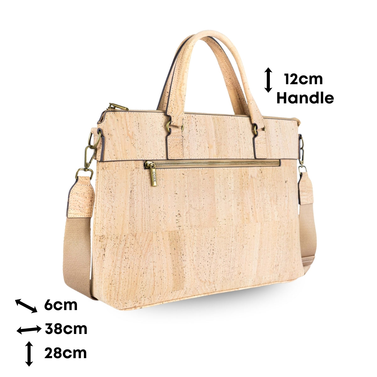 Cork Laptop Bag Briefcase Fits up to 15.6-inch Laptop BAG-2390