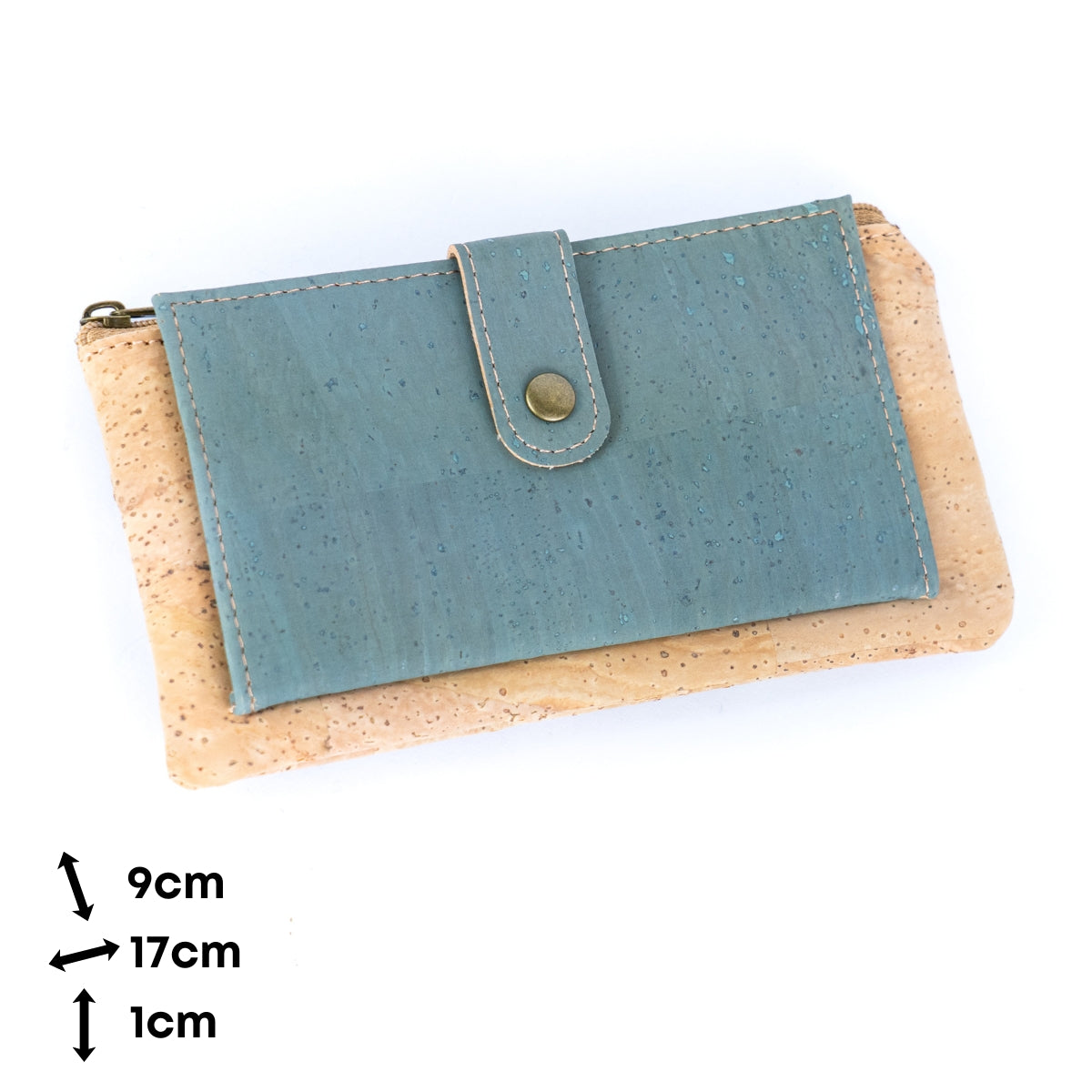 Cork Wallet with Card Slots & Coin Pocket BAG-2352