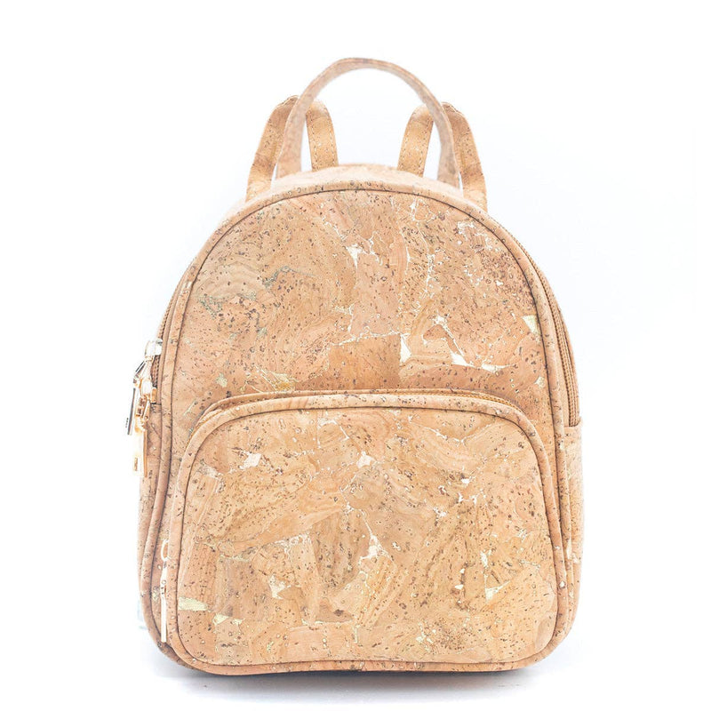 Geometric Eco Friendly Cork Backpack (Small)